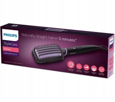Philips StyleCare Essential, Szczotka termiczna prostująca włosy BHH880/00