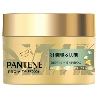 Pantene Pro-V Miracles, Strong & Long Keratin Reconstruct Mask (Maska do włosów)