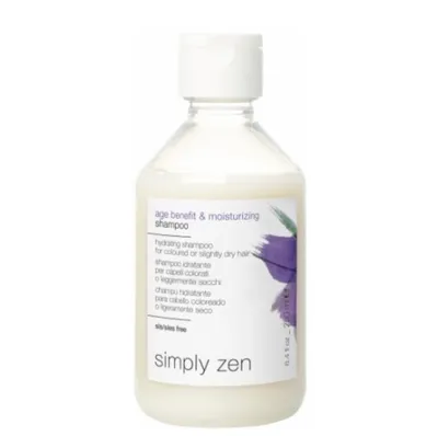 Simply Zen Age Benefit & Moisturizing Shampoo (Szampon do włosów farbowanych i suchych)