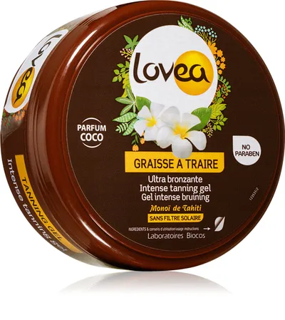 Lovea Tanning Gel Coco (Intensywny żel-krem wspomagający opalanie)