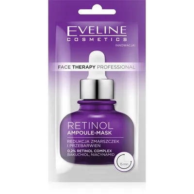 Eveline Cosmetics Face Therapy Professional, Retinol Ampoule-Mask (Maska-ampułka z retinolem)