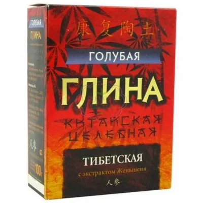Fitokosmetik Glinka chińska błękitna tybetańska z ekstraktem żeń-szenia