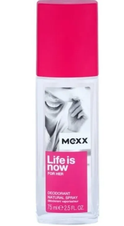 Mexx Life is Now for Her, Deodorant Natural Spray (Dezodorant w atomizerze)