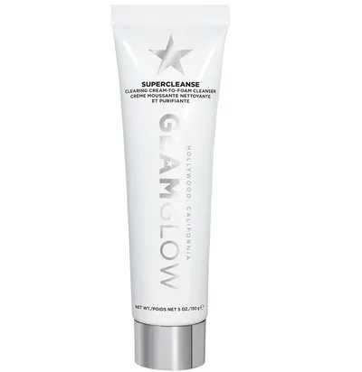 GlamGlow Supercleanse, Clearing Cream-to-Foam Cleanser (Oczyszczająca pianka do mycia twarzy)