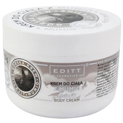 Editt Cosmetics Mumio Body Cream (Mumio, Krem do ciała)