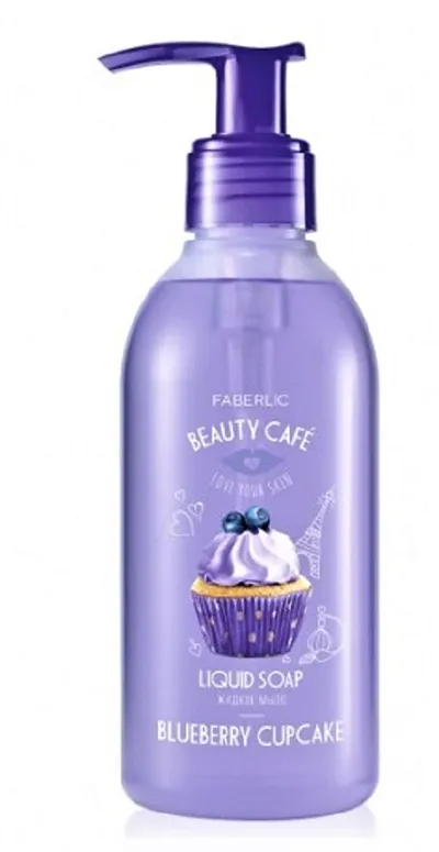 Faberlic Beauty Cafe, Mydło w płynie `Jagodowa babeczka`