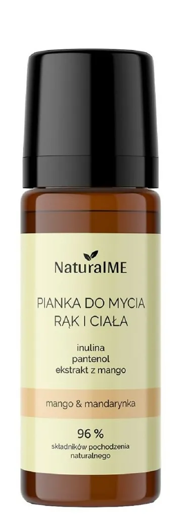 NaturalME Pianka do mycia rąk i ciała `Mango i Mandarynka`