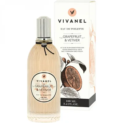 Vivian Gray Vivanel, Grapefruit & Vetiver EDT (Woda toaletowa o zapachu gejpfruta i wetiwerii)