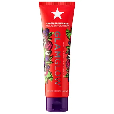 GlamGlow Tropicalcleanse, Daily Exfoliating Cleanser (Formuła oczyszczająca w formie kremu)