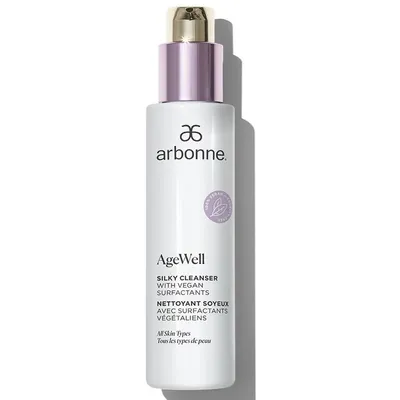 Arbonne AgeWell, Silky Cleanser with Vegan Surfactants (Kremowy płyn do mycia twarzy z wegańskimi surfaktantami)