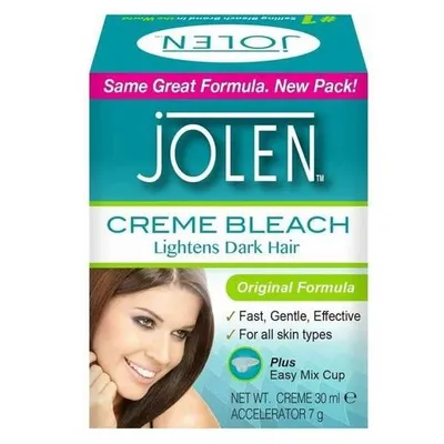 Jolen Creme Bleach (Rozjaśniacz do włosków na twarzy i ciele wersja dla skóry normalnej)