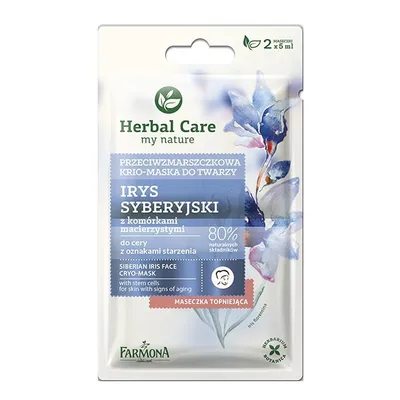 Herbal Care Maseczka przeciwzmarszczkowa `Irys syberyjski`