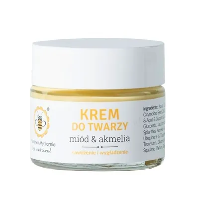 Miodowa Mydlarnia Miód i Akmelia, Krem do twarzy