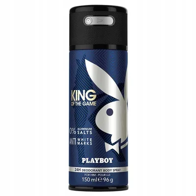 Playboy Kind of Game, 24h Deodorant Body Spray (Dezodorant dla mężczyzn)