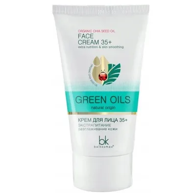 Belkosmex Green Oils, Krem do twarzy 35+ `Odżywienie i gładkość`