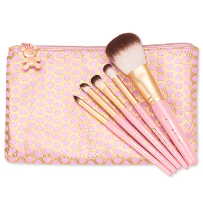 Too Faced Teddy Bear Hair, 5 Piece Brush Set (Zestaw pędzli)