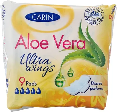 Carin Aloe Vera Ultra Wings (Podpaski z ekstraktem z aloesu)