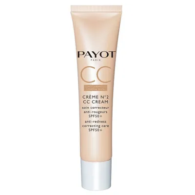 Payot Creme N°2 CC Cream Anti-Redness Correcting Care SPF50+ (Krem redukujący zaczerwienienia SPF50 +)
