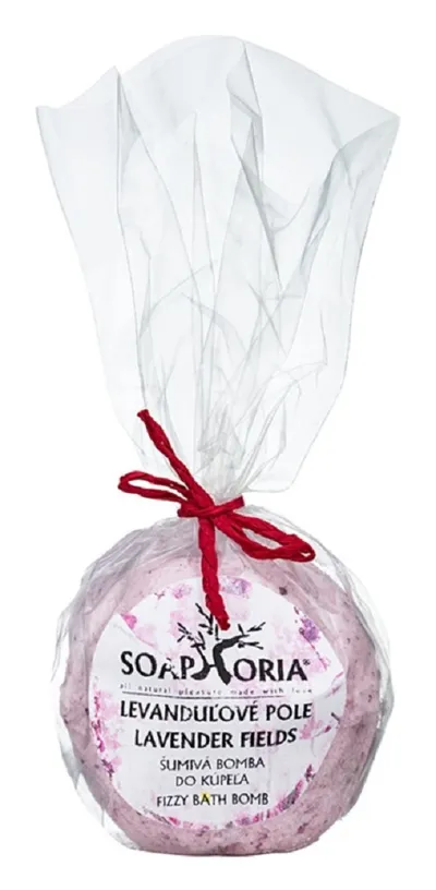 Soaphoria Lavender Fields Bath Ball (Kula do kąpieli o działaniu regenerującym)