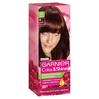 Garnier Color & Shine (Szampon koloryzujący z ekstraktem z żurawiny i olejkiem arganowym)