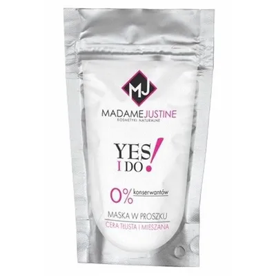 Madame Justine Maska w proszku do cery tłustej i mieszanej `Yes I do !`