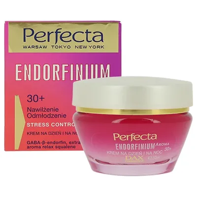 Perfecta Endorfinium Aroma, Stress Control 30+,  Krem na dzień i na noc