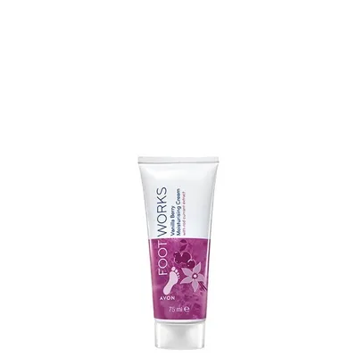 Avon Foot Works, Vanilla Berry, Moisturising Foot Cream (Nawilżający krem do stóp z wanilią i porzeczką)
