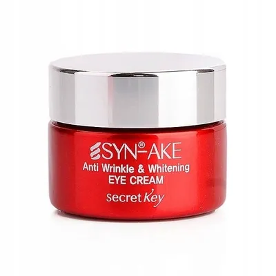 Secret Key Syn-Ake, Anti Wrinkle & Whitening Eye Cream (Przeciwzmarszczkowy krem pod oczy)