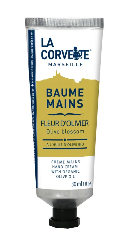 La Corvette Creme Mains Fleur d’Olivier a l’Huile d’Olive (Krem do rąk `Kwiat oliwki z oliwą z oliwek`)