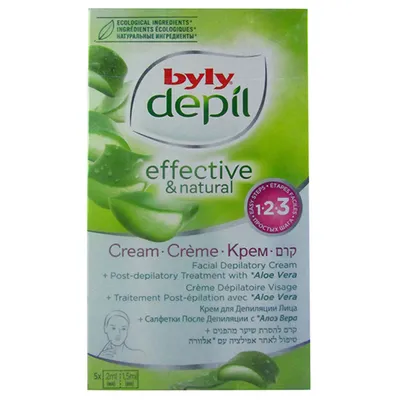 Laboratorios BYLY Depil, Effective & Natural (Krem do depilacji)