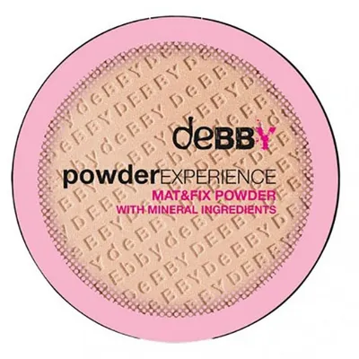 Debby PowderExperience, Mat  & Fix Powder with Mineral Ingredients (Puder w kompakcie)