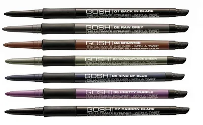 Gosh The Ultimate Eyeliner with a Twist (Automatyczna kredka do oczu z gumką)