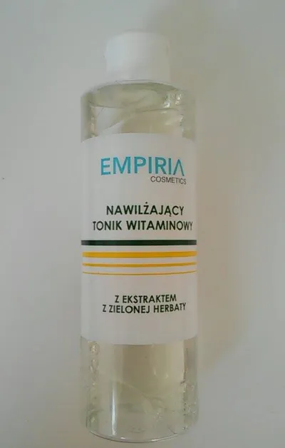 Empiria Cosmetics Nawilżający tonik witaminowy z ekstraktem z zielonej herbaty