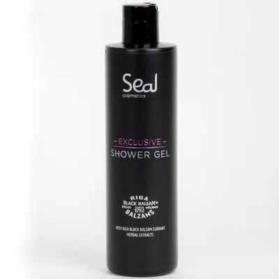 Seal Cosmetics Riga Black Balm Herb Extracts, Exclusive Shower Gel (Nawilżający żel pod prysznic)