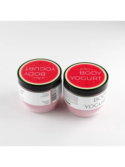 Scandia Cosmetics Prebiotic Body Yogurt Watermelon (Jogurt do ciała o zapachu arbuza)