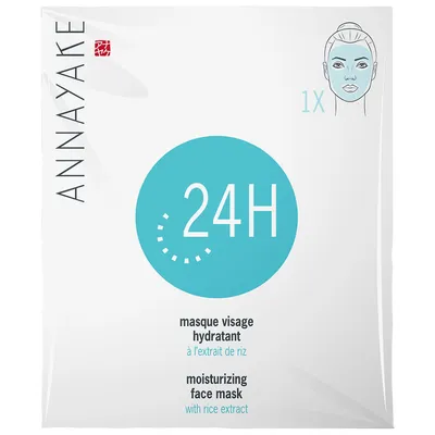 Annayake 24h Masque Visage Hydratant a l'Extrait de Riz [Moisturizing Face Mask with Rice Extract] (Maseczka nawilżająca z ekstraktem z ryżu)