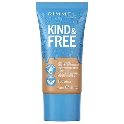 Rimmel Kind & Free, Moisturising Skin Tint Foundation (Nawilżający podkład)