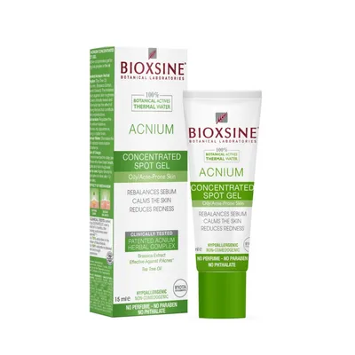 Bioxsine Acnium, Concentrated Spot Gel (Żel punktowy do twarzy)