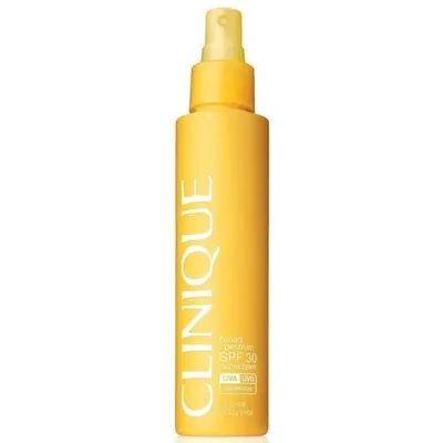 Clinique Sun Brume Invisible Solaire Corps Virtu-Oil Body Mist SPF 30 (Suchy olejek do opalania w sprayu)