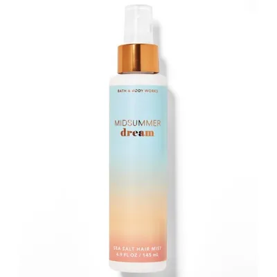 Bath & Body Works Midsummer Dream, Sea Salt Hair Mist (Mgiełka do włosów z solą morską)