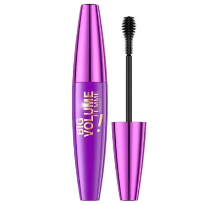 Eveline Cosmetics Big Volume, Femme Mascara (Tusz do rzęs dający efekt stucznych rzęs)