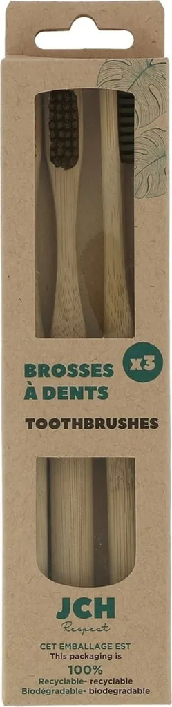 JCH Respect Bamboo Toothbrushes (Bambusowe szczoteczki do zębów)