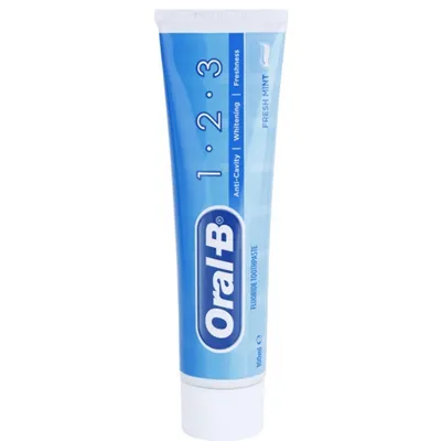 Oral-B 1-2-3 Fluoride Toothpaste (Pasta do zębów z flurorem)