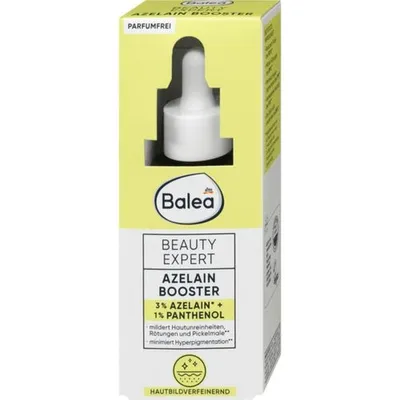 Balea Beauty Expert, Azelain Booster (Serum do twarzy z  kwasem  azelainowym)