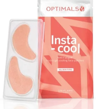 Oriflame Optimals, Insta-Cool Anti-fatigue Hydrogel Cooling Face Patches (Hydrożelowe płatki do twarzy)