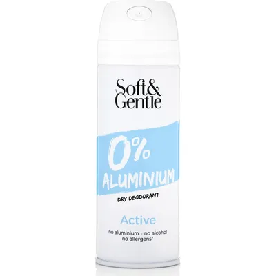 Soft and Gentle Aluminium-FreeDry  Deodorant Active (Dezodorant bez aluminium o  zapachu zielonej herbaty)
