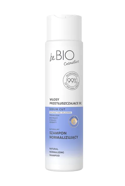 beBIO Baby Hair Complex, Naturalny szampon normalizujący do włosów przetłuszczających się