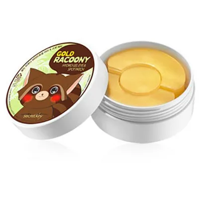 Secret Key Gold Racoony, Hydro Gel Eye & Spot Patch (Hydro żelowe płatki pod oczy i na niedoskonałości)
