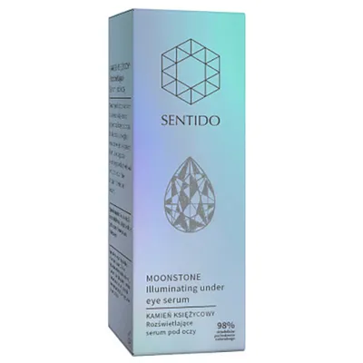 Sentido Moonstone, Illuminating Under Eye Serum (Rozświetlające serum pod oczy `Kamień księżycowy`)