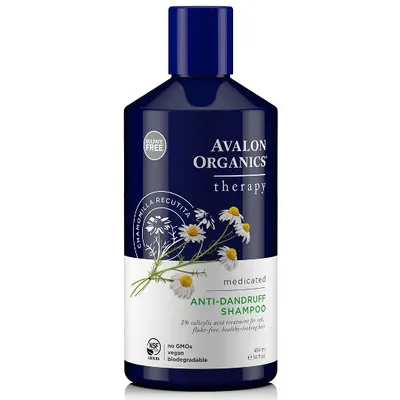 Avalon Organics Anti-dandruff Shampoo (Szampon przeciwłupieżowy z kwasem salicylowym)